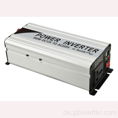 Reine Sinuswellen -Wechselrichter500W DC 12V 24 V